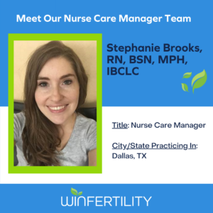 WIN Nurse Care Manager Spotlight: Stephanie Brooks, RN, BSN, MPH, IBCLC