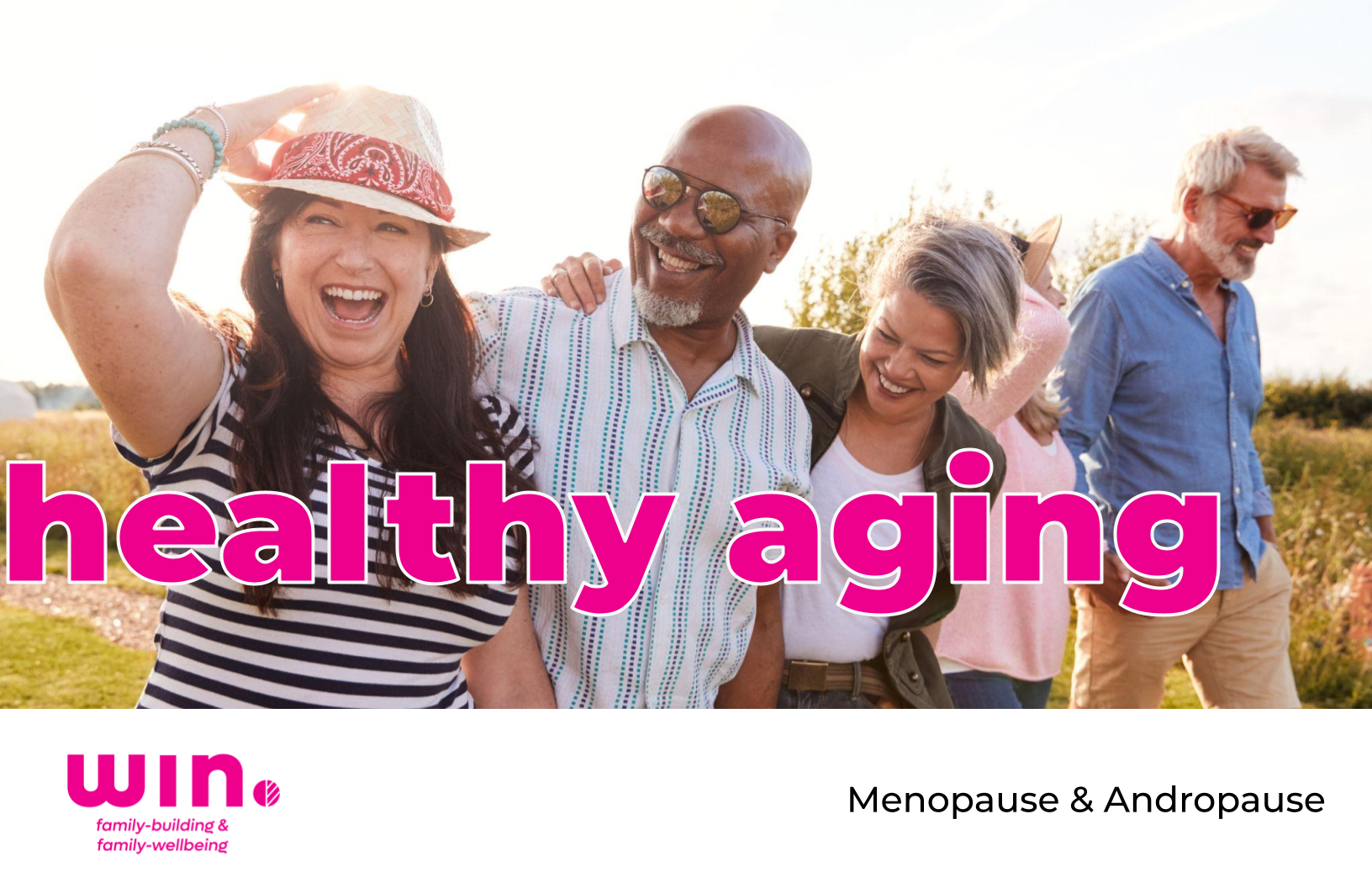 Image description Healthy Aging Webinar